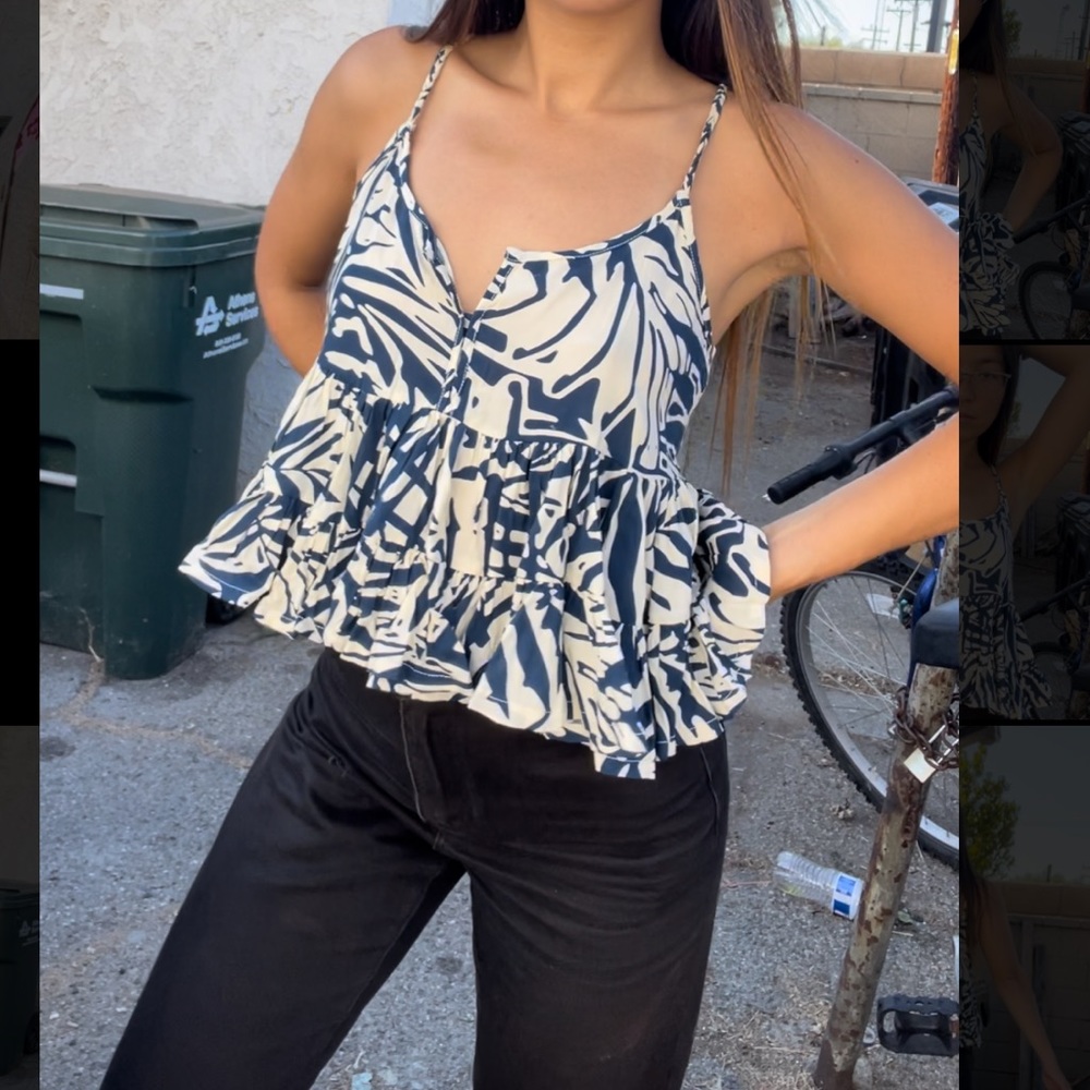 Brand new cute spaghetti strap top